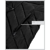 image:imageMadden Girl Womens Maxi Puffer Winter Coats  Long Quilted Jackets for Women Weather Resistant Puffer Parka Hooded Jacket  Weather Resistant Full Length Warmth Zipper and Button Closure Cozy Insulated Hood Zip Pockets Cold Weather ReadyBlack