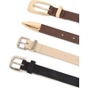 image:imageSteve Madden 3 Pack Women Belts For Jeans Dresses Pants Ladies Waist BeltChocolate