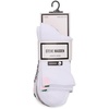 image:imageSteve Madden 5PK STRIPE BACK HIT SHORTIE CREW HALF CUSHION WHITE 5PK 911