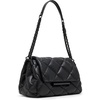 image:imageSteve Madden COLETTE Quilted Flap Shoulder BagBlackBlack
