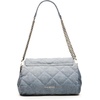 image:imageSteve Madden COLETTE Quilted Flap Shoulder BagDenim
