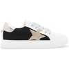 image:imageSteve Madden Girls Rezume SneakersBlackGold Rhinestone