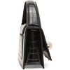image:imageSteve Madden Mishell Mini Top HandleBlack Croc