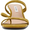 image:imageSteve Madden Womens Ajay Heeled SandalOlive Suede
