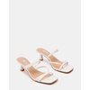 image:imageSteve Madden Womens Ajay Heeled SandalWhite Leather