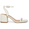 image:imageSteve Madden Womens Audrina Heeled SandalWhite Leather