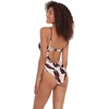 image:imageSteve Madden Womens Bandeau One Piece Swimsuit with Removable StrapsChloette Orchid