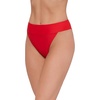 image:imageSteve Madden Womens Banded High Leg High Waist Bikini BottomCherry