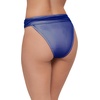image:imageSteve Madden Womens Banded High Leg High Waist Bikini BottomMidnight