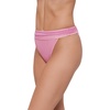 image:imageSteve Madden Womens Banded High Leg High Waist Bikini BottomOrchid