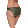 image:imageSteve Madden Womens Basic Full Coverage Hipster Swim BottomShine Bright Olive