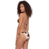 image:imageSteve Madden Womens Basic Tie Halter Triangle Bikini TopHideout