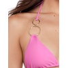 image:imageSteve Madden Womens Basic Tie Halter Triangle Bikini TopNeon Pink