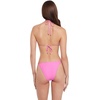 image:imageSteve Madden Womens Basic Tie Halter Triangle Bikini TopNeon Pink