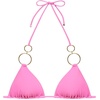 image:imageSteve Madden Womens Basic Tie Halter Triangle Bikini TopNeon Pink