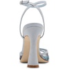 image:imageSteve Madden Womens Beki Heeled SandalLight Blue Mesh