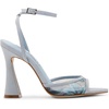 image:imageSteve Madden Womens Beki Heeled SandalLight Blue Mesh