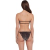 image:imageSteve Madden Womens Cutout Bandeau Bikini Top with Gold BeadsPurfection