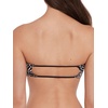 image:imageSteve Madden Womens Cutout Bandeau Bikini Top with Gold BeadsPurfection