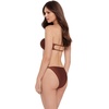 image:imageSteve Madden Womens Cutout Bandeau Bikini Top with Gold BeadsShine Bright Oak Brown