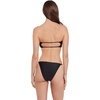 image:imageSteve Madden Womens Cutout Bandeau Bikini Top with Gold BeadsShine Bright Raven