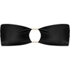 image:imageSteve Madden Womens Cutout Bandeau Bikini Top with Gold BeadsShine Bright Raven