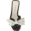 image:imageSteve Madden Womens Hadyn SandalBlack White Polka Dot Scarf