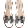image:imageSteve Madden Womens Hadyn SandalSilver Leather