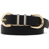 image:imageSteve Madden Womens Harley 2 for 1 Pant BeltCamel