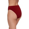 image:imageSteve Madden Womens High Leg High Waist Bikini Bottom with StudsMerlot