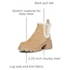 image:imageSteve Madden Womens Howler Ankle BootFur Tan Suede