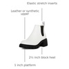 image:imageSteve Madden Womens Howler Ankle BootWhiteBlack