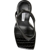 image:imageSteve Madden Womens Improv Heeled SandalBlack Leather
