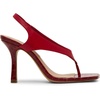 image:imageSteve Madden Womens Improv Heeled SandalRed Leather