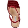 image:imageSteve Madden Womens Improv Heeled SandalRed Leather