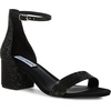 image:imageSteve Madden Womens Irenee Heeled SandalBlack Rhinestone