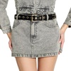 image:imageSteve Madden Womens Kingston Studded Pant BeltBlack