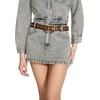 image:imageSteve Madden Womens Kingston Studded Pant BeltCognac