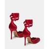 image:imageSteve Madden Womens Larina PumpRed Satin