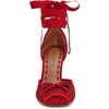 image:imageSteve Madden Womens Larina PumpRed Satin