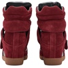 image:imageSteve Madden Womens Mavis SneakerBurgundy Suede