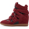 image:imageSteve Madden Womens Mavis SneakerBurgundy Suede