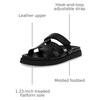 image:imageSteve Madden Womens Mayven SandalBlack Leather