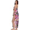 image:imageSteve Madden Womens Mesh Cowl Neck Coverup Maxi Dress with High SlitsDazy Fields