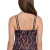 image:imageSteve Madden Womens Mesh Cowl Neck Coverup Maxi Dress with High SlitsStatic Leopard