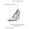 image:imageSteve Madden Womens Noir PumpSilver Disco