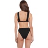 image:imageSteve Madden Womens Over The Shoulder Tall Triangle Bikini Top with StudsBlack