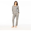 image:imageSteve Madden Womens Pajama 3 Piece Set Long Sleeve Shirt Pants Lounge ShortsDiamond Snake Geo