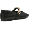 image:imageSteve Madden Womens Poppin Ballet FlatBlack Leather