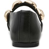 image:imageSteve Madden Womens Poppin Ballet FlatBlack Leather